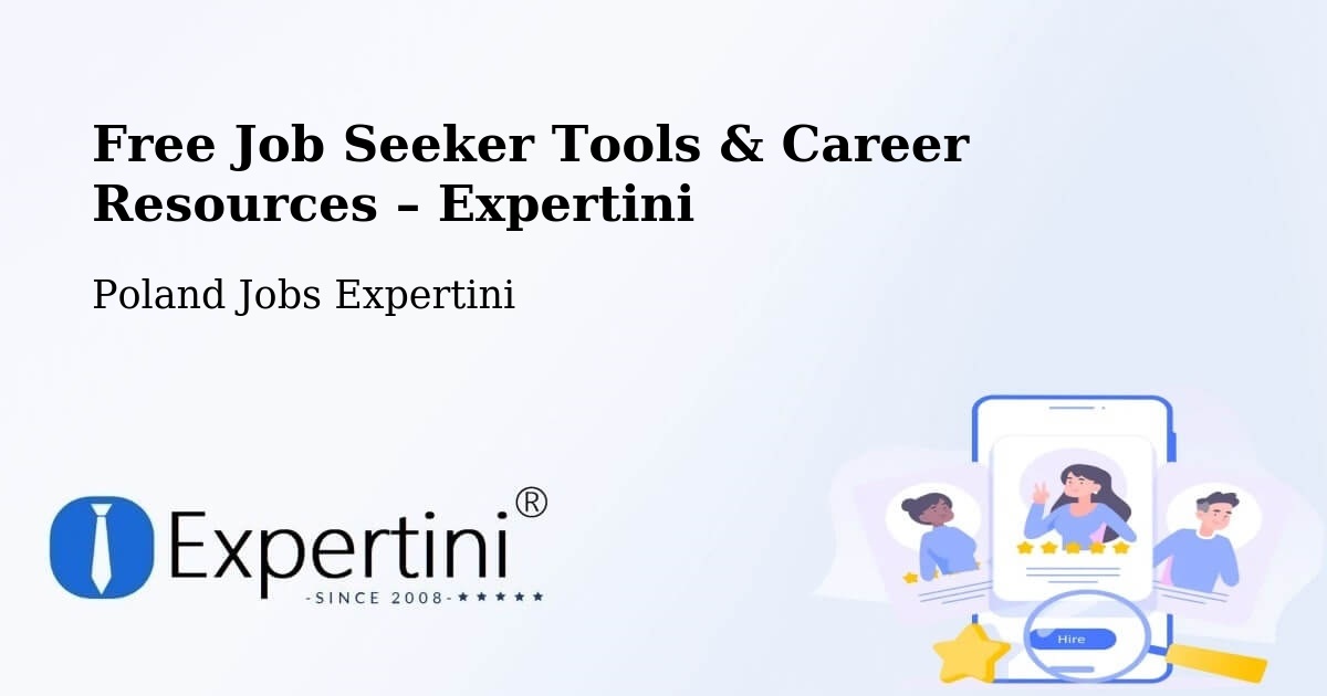 Free Job Seeker Tools & Career Resources – Kraszewice - Kraszewice, Poland Jobs Expertini